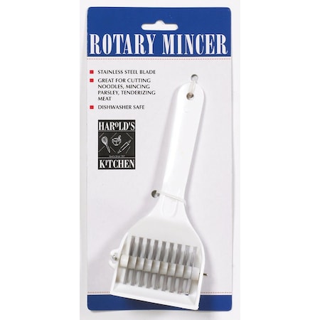 Harolds Kitchen Harold's Kitchen White Plastic/Stainless Steel Rotary Mincer 5618